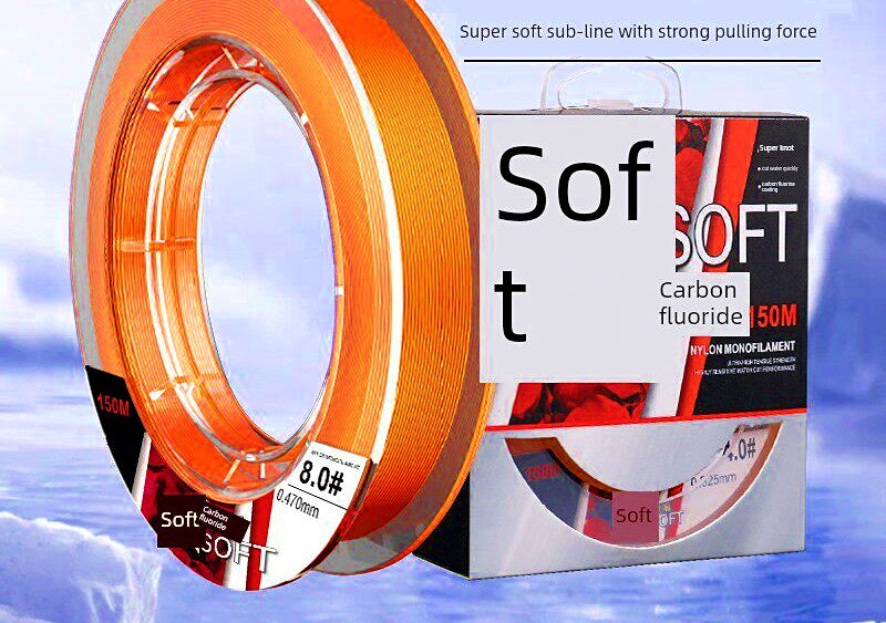 Soft Fluorocarbon Fishing Line, 150 m (164 yd) Spool – product photo