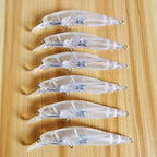 Unpainted Slow Sinking Minnow Lure Blank, 7.3 cm 4.3 g (0.15 oz) – product photo