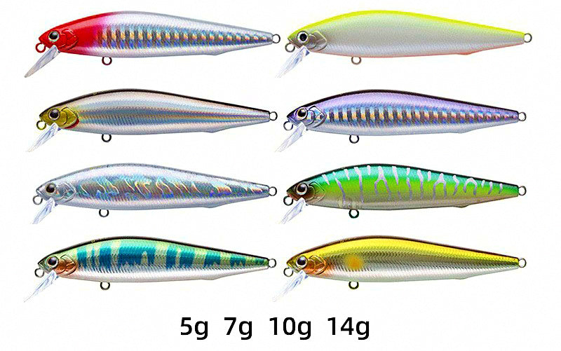 Sinking Minnow Lure, 5–14 g (0.18–0.49 oz) – product photo