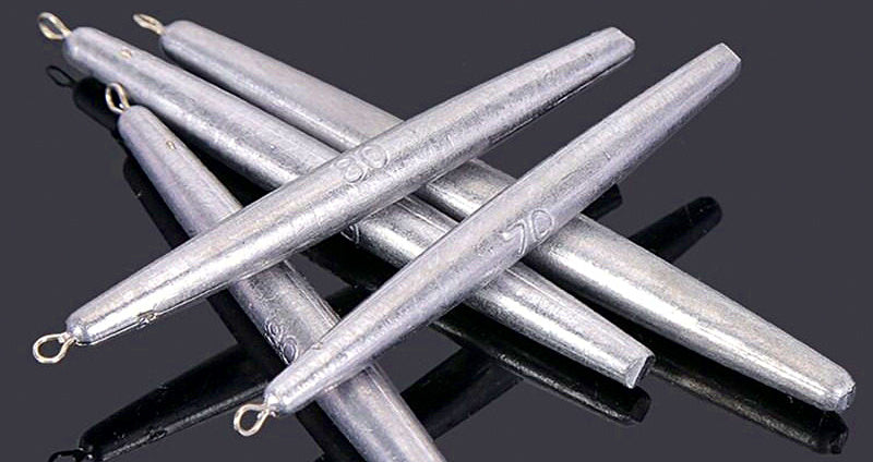 Bulk Pencil Sinker with Eye, 30–200 g (1.1–7.1 oz) – product photo