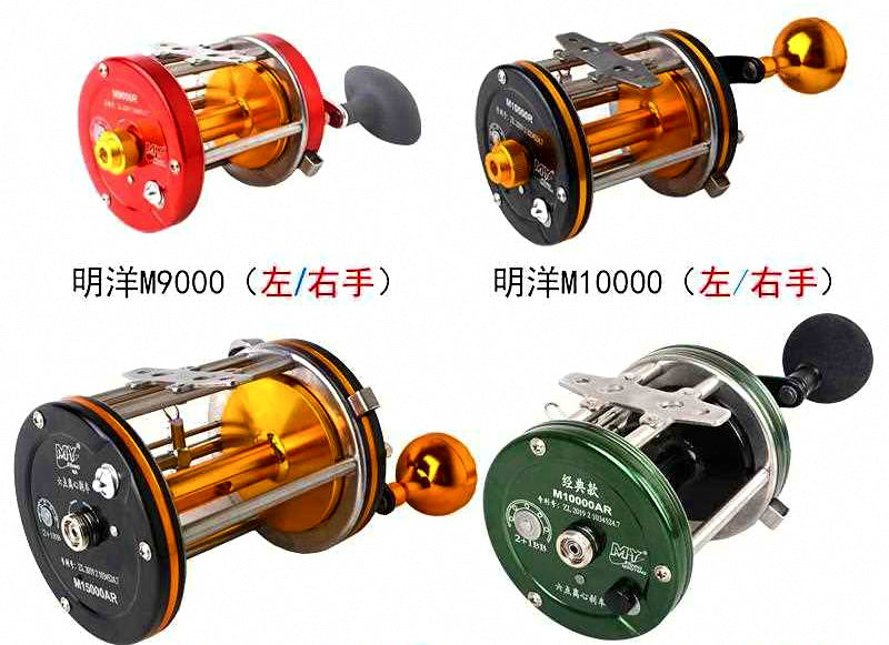 All-Metal Drum Reel, 9000–15000 Series, Right/Left Hand – product photo