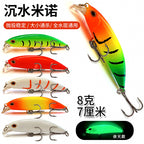Sinking Minnow Hard Bait, 7 cm (2.75 in) 8 g (0.28 oz) – product photo