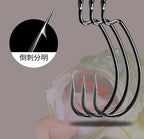 Reinforced Offset Worm Hook, Texas Rig, Sizes 12 to 5/0 – product photo