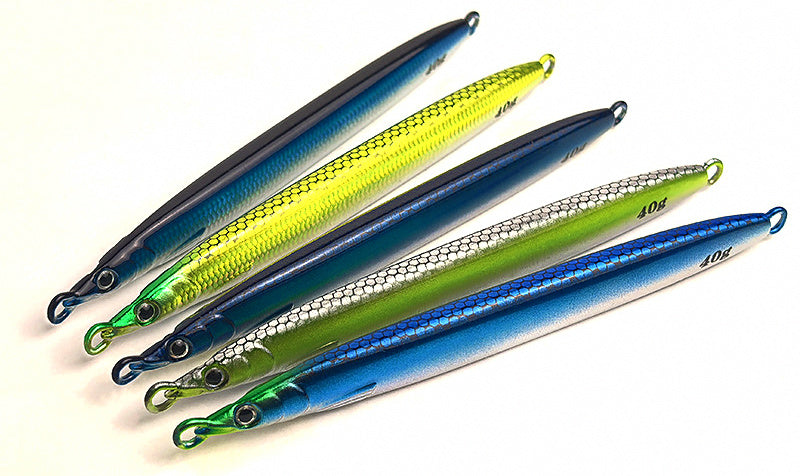 Fast-Sink Metal Jig, Unrigged, 30–120 g (1.1–4.2 oz) – product photo