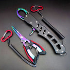 Aluminum Fish Gripper & Stainless Fishing Pliers Set – product photo