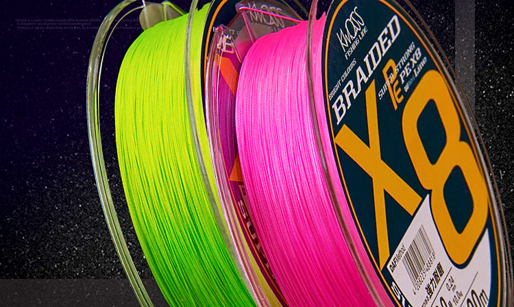 8-Strand PE Braided Fishing Line, 100 m & 150 m – product photo