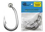 Large Barbed Tuna & Shark Hooks, High Carbon Steel – product photo
