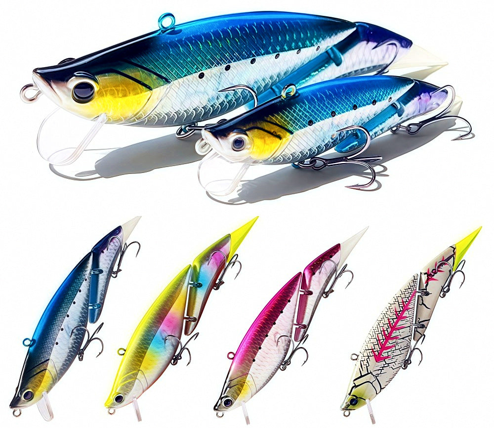 Jointed Floating Minnow Hard Bait, 9–27 g (0.3–0.95 oz) – product photo