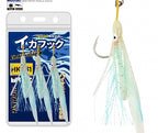 Glow Squid Single Assist Hooks, Aramid Cord, 3-Pack – product photo