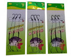 3-Hook Snelled Hook Rig, Iseni & Maruseigo, Braid Line – product photo