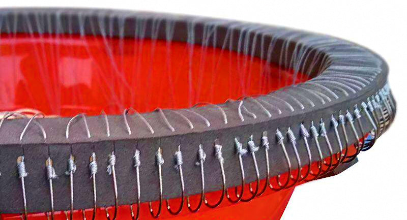 Longline Hooks with Hook Remover, Sizes 8–18, Crooked-Mouth – product photo
