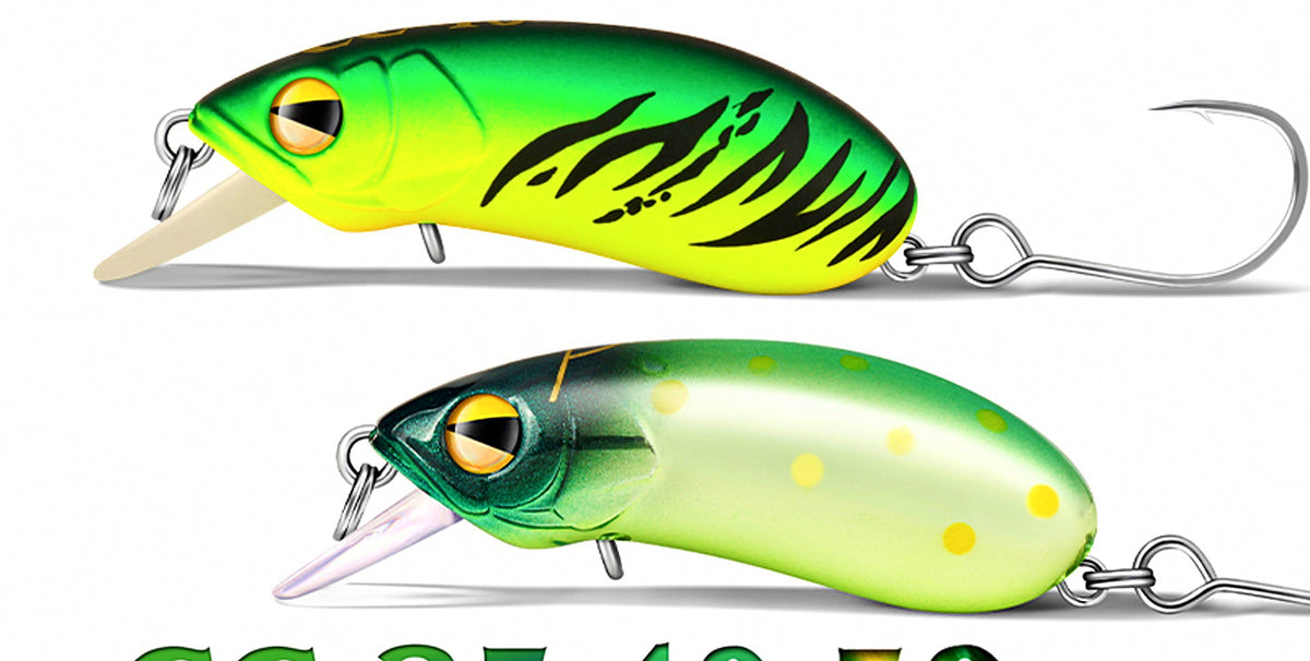Mini Minnow Lure, Slow Sinking & Floating, 3–5 g (0.11–0.18 oz) – product photo