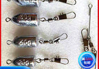 Lead Bullet Sinker with Double Rings, 5–3000 g (0.18–106 oz) – product photo