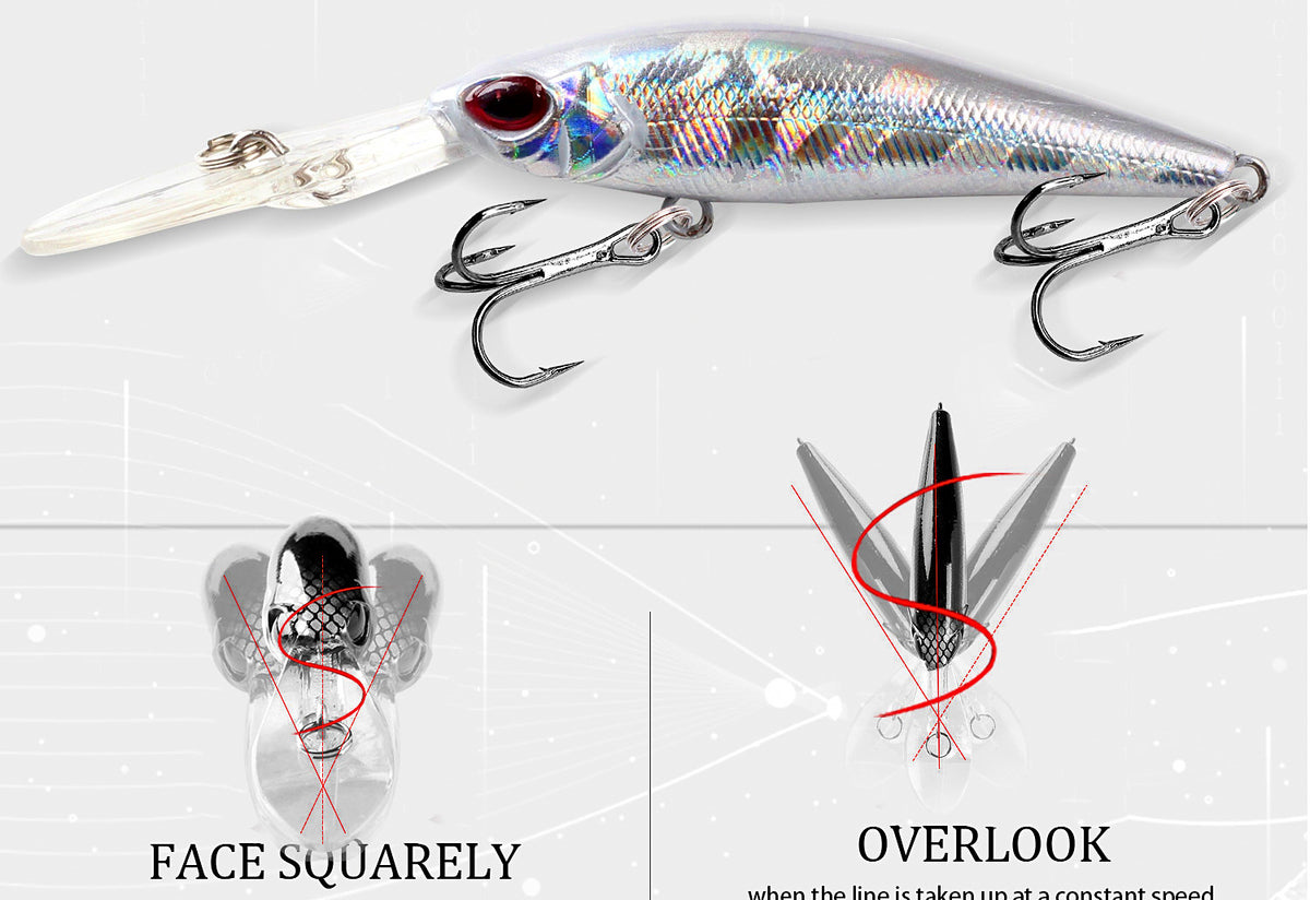 Deep Diving Long Lip Minnow, 9–9.5 cm, 6–8.5 g (0.2–0.3 oz) – product photo