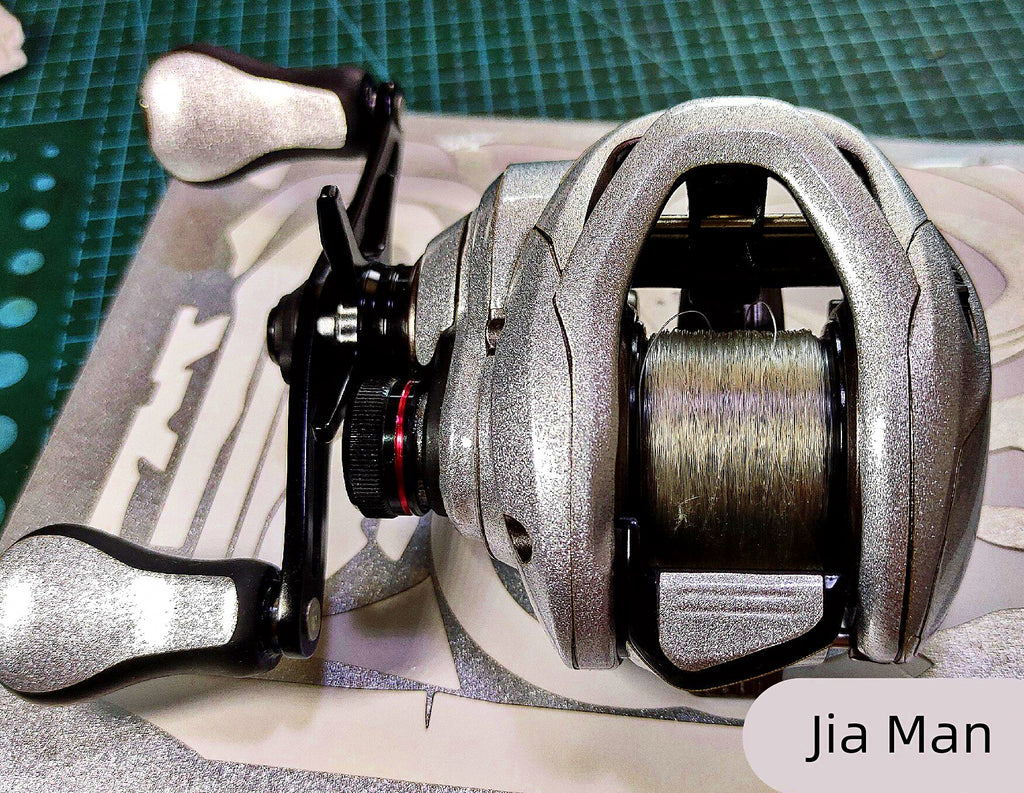 Reel Wrap Skin Sticker for SLX BFS Reels, 2021 & 2025 Models – product photo