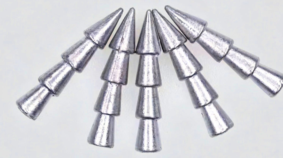 Lead Insert Weights for Soft Baits, 0.02–0.12 oz (0.5–3.3 g) – product photo