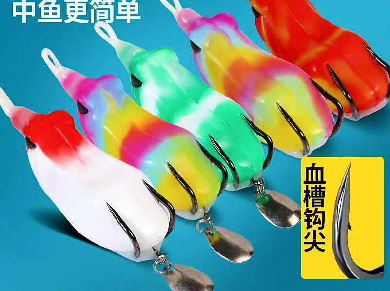 Floating Soft Frog Lure, 10 g and 14.8 g (0.35 oz / 0.52 oz) – product photo