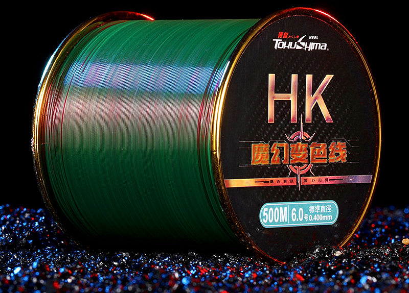 Color-Changing Nylon Fishing Line, 500 m or 1000 m – product photo