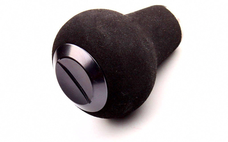 Black EVA Reel Handle Knobs, Set of 2 – Baitcasting Reel Upgrade – product photo