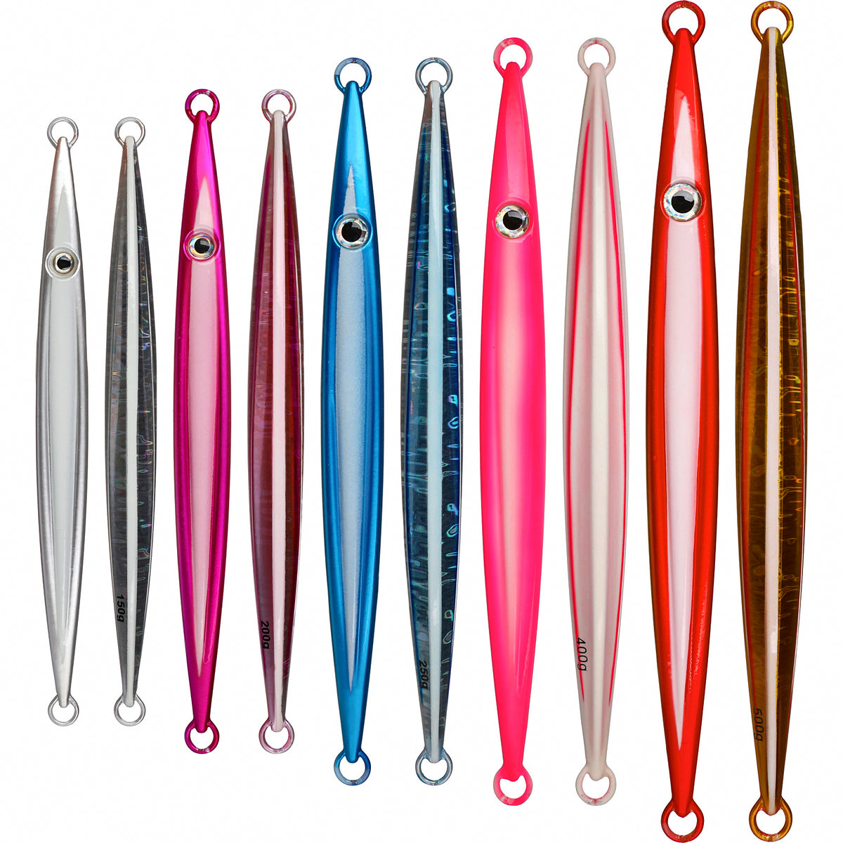 Glow Slow Pitch Jig, 150–500 g (5.3–17.6 oz) – product photo