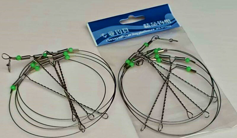 Wire Leader Multi-Hook Dropper Rig, 2–5 Hooks – product photo
