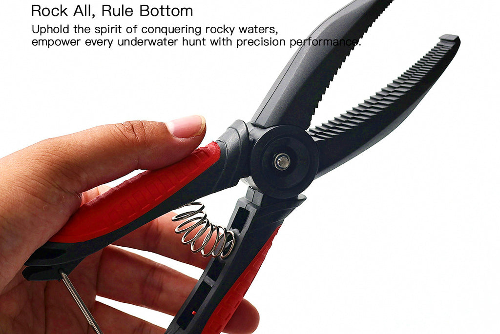 ABS Fish Gripper with Lanyard, Saltwater Boat Fishing – product photo
