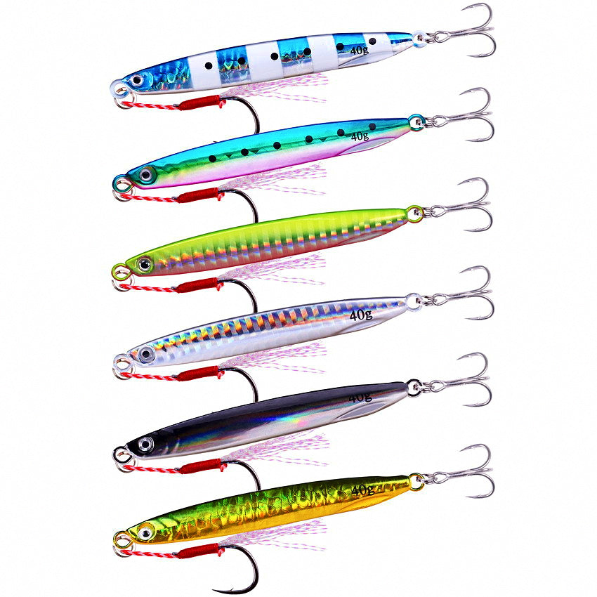 Long Casting Metal Jig, 7–40 g (0.25–1.4 oz) – product photo