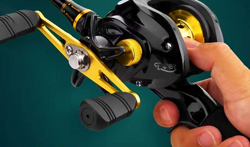 Carbon Lure Rod and Reel Combo, 1.68–2.4 m (5.5–7.9 ft) – product photo
