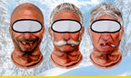 Ice Silk Sun Face Mask, Novelty Print, One Size – product photo