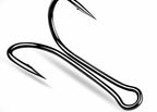 Double Hooks for Lures, Barbed, Sizes #8–4/0, 50 pcs – product photo