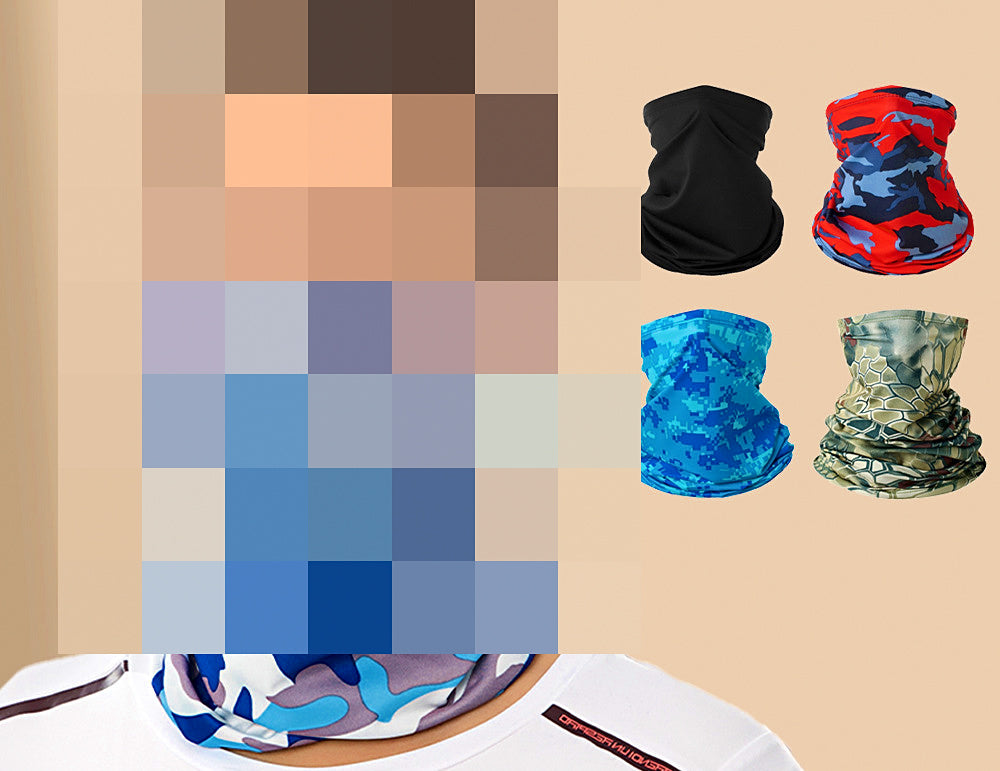UV Sun Protection Neck Gaiter Face Mask for Fishing – product photo