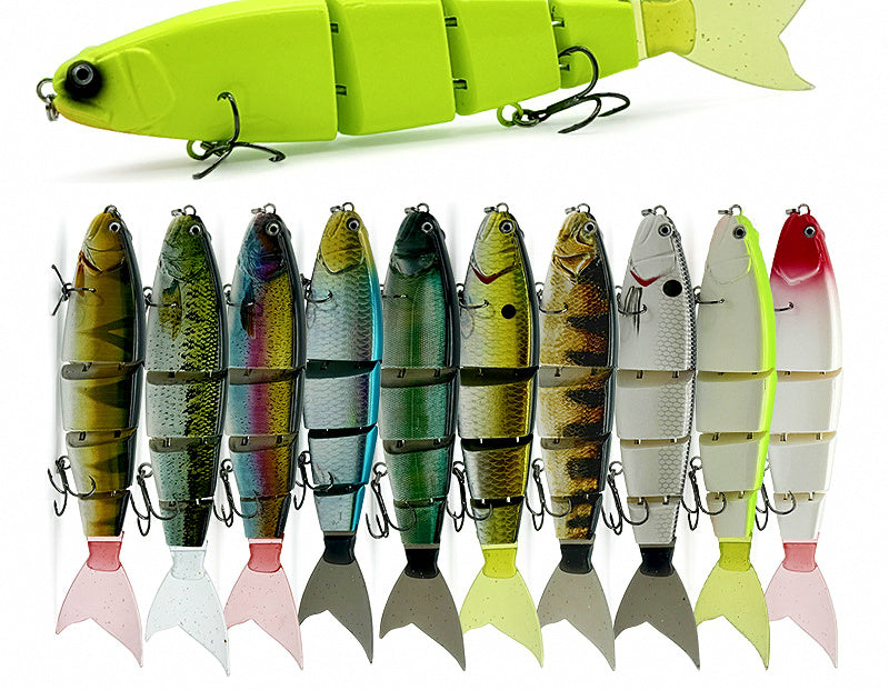 Jointed Swimbait, 4-Section Soft Tail, 53 g (1.9 oz) – product photo