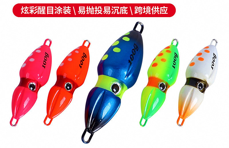 Tenya Bottom Jig Lead Head, 40–250 g (1.4–8.8 oz) – product photo