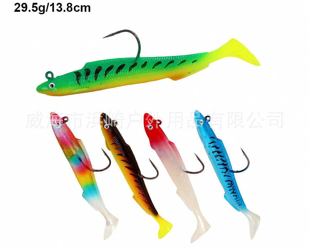 Weighted Eel Soft Bait, T-Tail, 29.5 g (1.04 oz), 13.8 cm – product photo