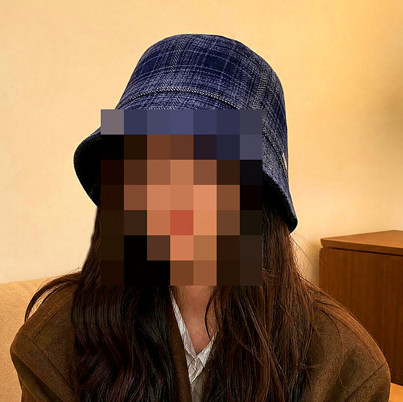 Women's Wide Brim Bucket Hat, Polyester, Adjustable, Foldable – product photo