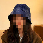 Women's Wide Brim Bucket Hat, Polyester, Adjustable, Foldable – product photo