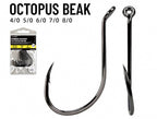 Octopus Beak Offset Hooks, Sizes 4/0–9/0, 10 Pack – product photo