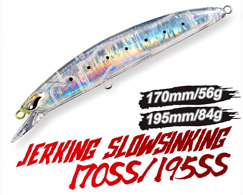 Slow-Sinking Trolling Minnow Hard Bait, 56–84 g (2–3 oz) – product photo