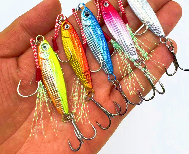 Metal Casting Jig, 7–20 g (0.25–0.7 oz), Assorted Colors – product photo