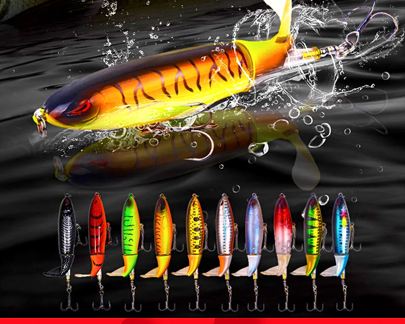 Floating Propeller Pencil Topwater Lure, 13–35 g (0.5–1.2 oz) – product photo