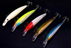 Floating Minnow Hard Bait Lure, Glow & Laser Colors – product photo