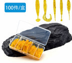 Micro Soft Bait Kit, Curly Tail and Threaded T-Tail Grubs – product photo