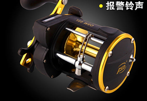 Line Counter Conventional Reel, All-Metal, Boat Jigging/Trolling – product photo