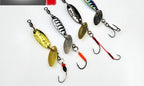 Spinner Spoon Blade Lure 4-Pack, 2.5–6 g (0.09–0.21 oz) – product photo