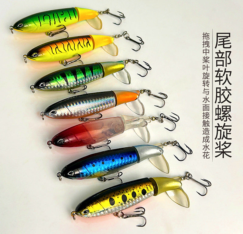 Topwater Propeller Lure, 10 cm (3.9 in), 13–16 g (0.46–0.56 oz) – product photo