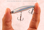 Mini Silver Minnow Sinking Lure, 3 g (0.11 oz) & 5 g (0.18 oz) – product photo