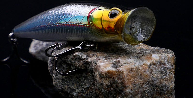 Topwater Popper Lure, 9.5 g (0.34 oz) & 15 g (0.53 oz) – product photo