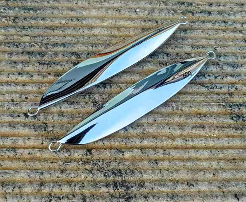 Mirror Chrome Slow Pitch Metal Jig, 40–60 g (1.4–2.1 oz) – product photo