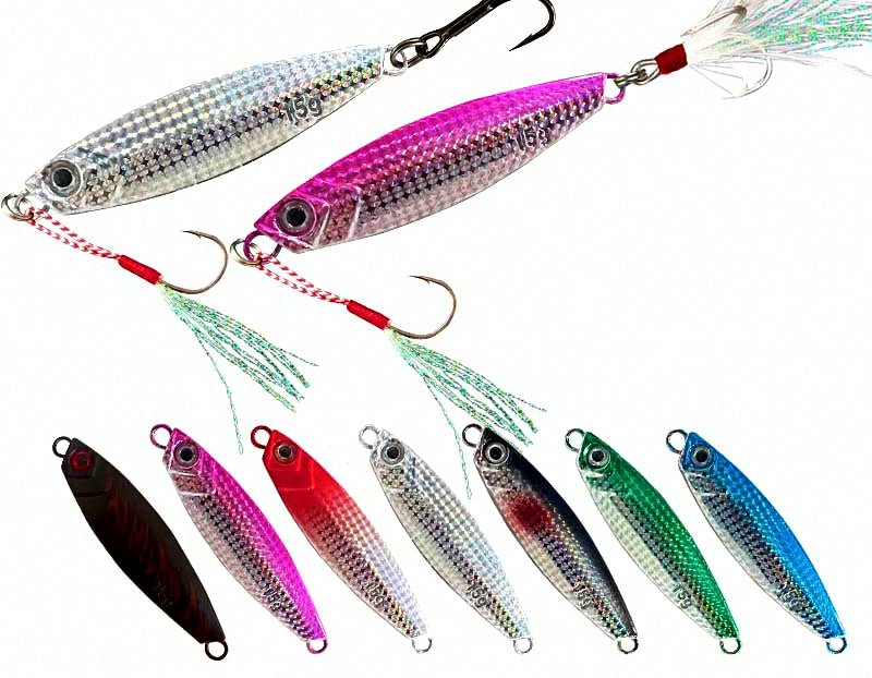 Metal Casting Jig, 7–40 g (0.25–1.4 oz), Laser Finish – product photo