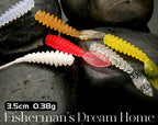 Micro Willow Tail Soft Plastic Grub, 3.5 cm (1.4 in) – product photo